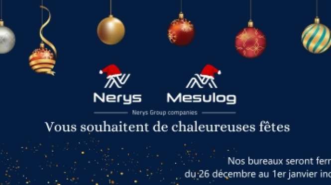  Nerys Group vous souhaite de joyeuses fêtes 